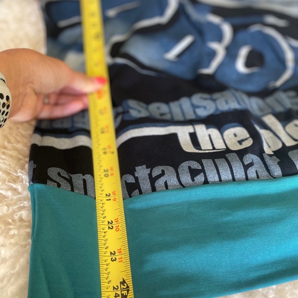 Custo Barcelona Women Sz 4 Small / Med Graphic Graffiti All-over Print Haute - Picture 8 of 9